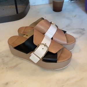 Cinti Leather wedges